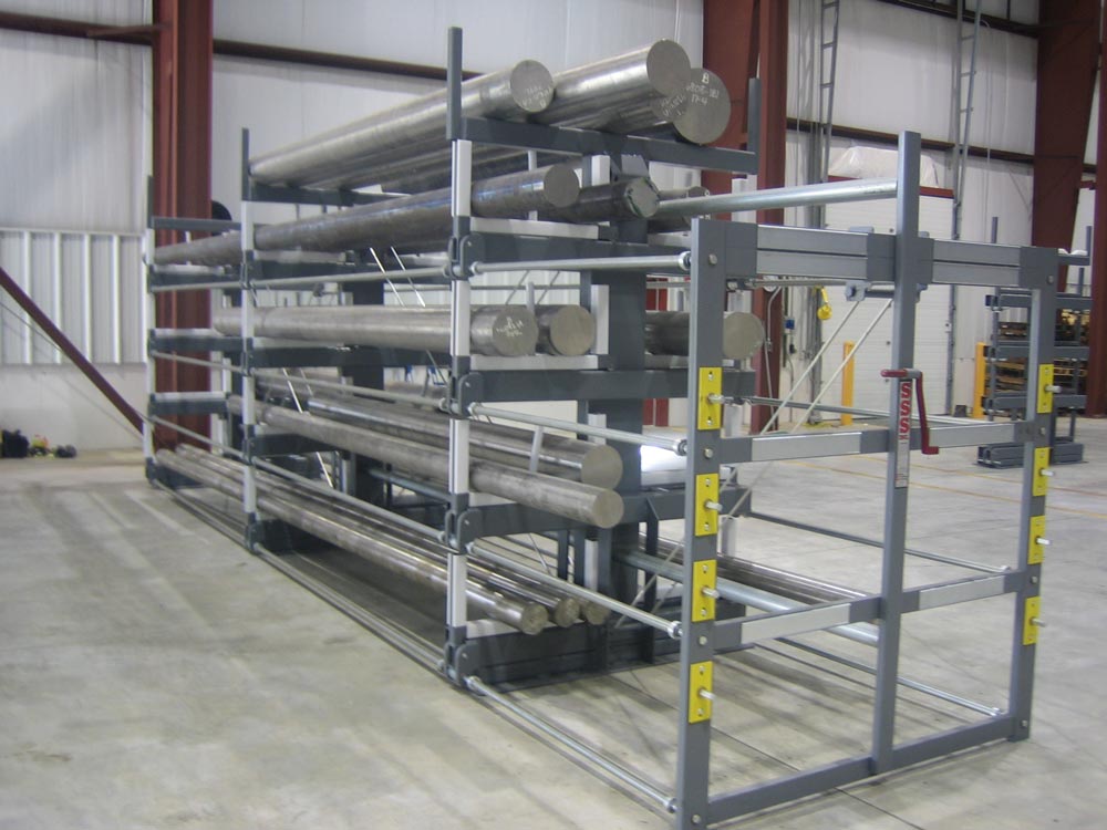 SpaceSaver for Round Finished Steel Bars