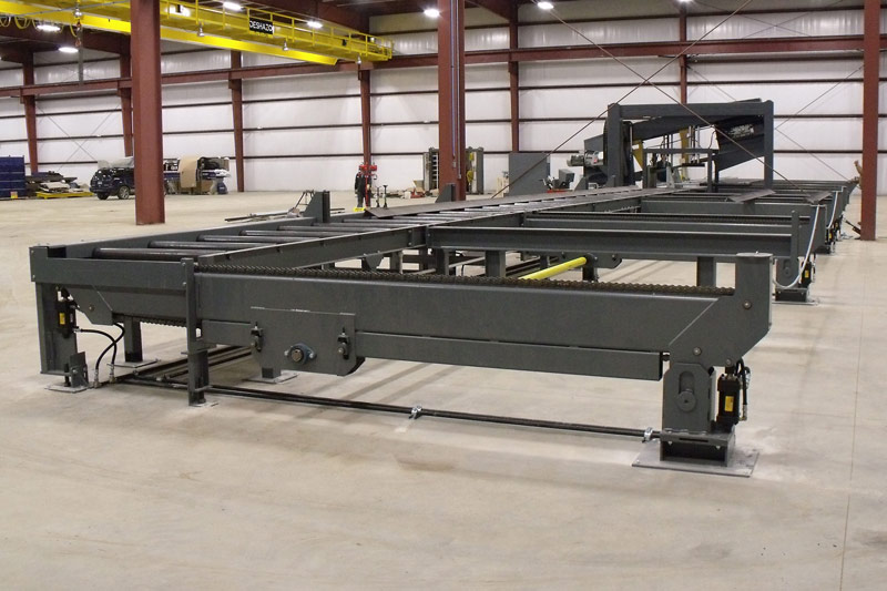 Roller Conveyor and Dual-Lift Transfer System