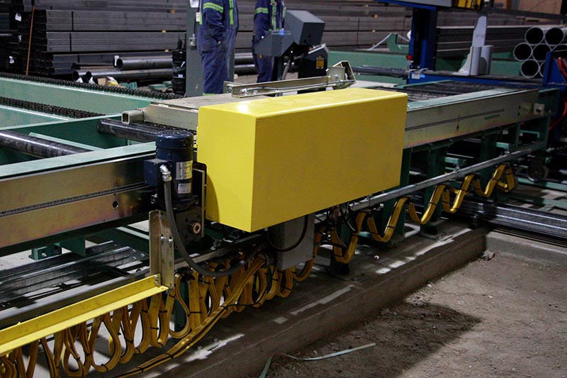 Measuring System and Work Stop for Conveyor System