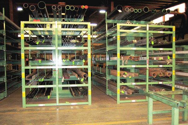 SpaceSaver Cantilever Racks for Tubing - Steel Storage Systems, Inc.